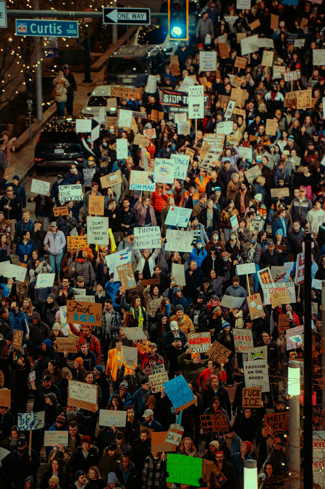 crowd at public debate